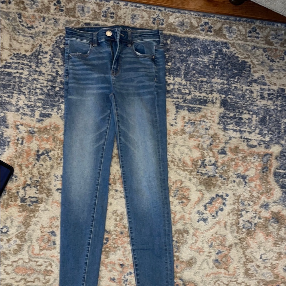 Women's Blue Skinny Jeans